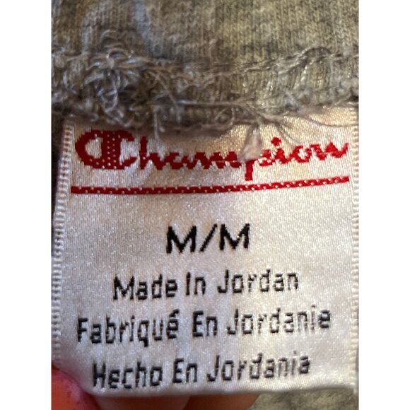 Champion Mens Gray Elastic Waist Athletic Shorts Size M - Picture 7 of 8